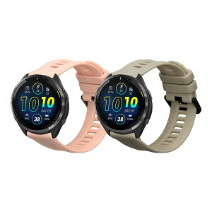 kwmobile 2x �����o���h Garmin Forerunner 965 / 965 Solar/Forerunner 955 / 955 Solar�Ή� �x���g - �V���R���o���h �\�t�g TPU �ϋv�� �O���[/�_�[�N���[�Y
