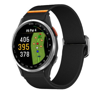 Lamsaw��Garmin Approach S 44 Smart Watch�����o���h���A�i�C�������e���o���h���X�|�b�c�o���h�������x���g�_�炭���K�ŒʋC��20 mm�����x���g��K�p���AGarmin Approach S 50�ɓK�����AS44, S42, S40 (�u���b