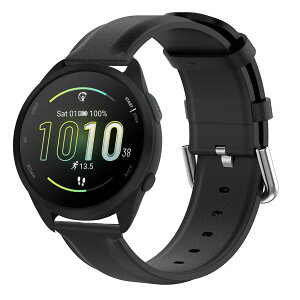 [Lamshaw] for garmin forerunner 165 �o���h, �{�v�����U�[�o���h���� ������� �E�H�b�`�x���g �r���v�����o���h ?�K�[�~�� Garmin Forerunner 165�X�}�[�g�E�H�b�`�ɑΉ� (�u���b�N)