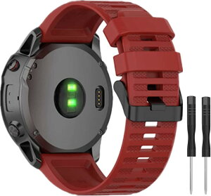 NOOETAH 22mm �o���h �Ή� Garmin Fenix 8/Fenix 7/Fenix 6/Fenix 6 Pro/Fenix 5/Fenix 5 Plus/Forerunner 955/Forerunner 945/Forerunner 935/Approach S60 �t���L�V�u���V���J�Q�������p �o���h (��)