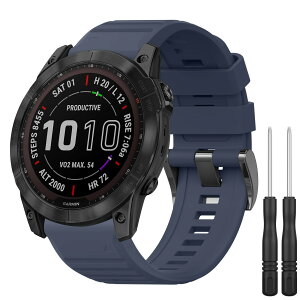 [YGTBSR] �o���h Quickfit 26mm �ւ��x���g GARMIN(�K�[�~��) Fenix 7X / Fenix 6X / Fenix 5X /Enduro 2/Epix Pro 51mm�p �V���R�� �X�g���b�v �X�|�[�c�o���h �_�炩�� �ʋC��