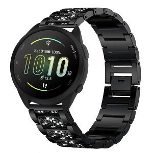 Lamsaw for Garmin Forerunner165 �X�}�[�g�E�H�b�` �o���h, �X�e�����X�� �_�C������΂߃��^�� �x���g���������o���h �X�g���b�v �����������t�� Garmin Forerunner165�X�}�[�g�E�H�b�`�ɑΉ� (�u���b