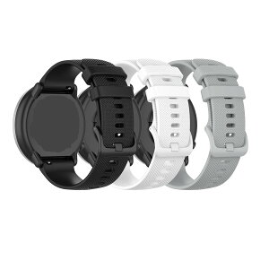 �Ή�Garmin Venu 4 46mm/Venu 3/Forerunner 265/265 Music�o���h ���߉\�ȃV���R�� �N�C�b�N�����[�X �K�[�~��Forerunner 265/265 Music�����p�x���g �X�g���b�v ���X�g�o���h �u���X���b�g (Black&White&Gray)