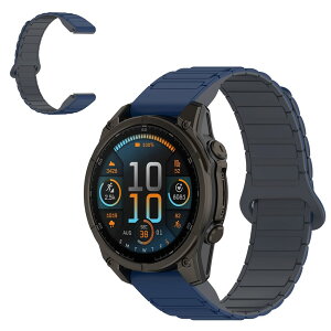 KONXISA 26mm quick-release �����o���h Garmin Quatix8 51mm / Fenix 8 51MM/7X/7X Pro / Epix Pro 51mm / instinct 3 50mm/2x / Enduro3 �Ή� �o���h ���C�t ���_�炩���V���R���x���g �������� �y�ʁA���K�A�ϋv���A�h���� �h