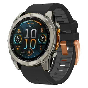 MOQIAN 20mm �\�t�g�V���R�[���S�[���h�X�`�[���o�b�N���t���o���h �Ή� Garmin Fenix 8 43mm / epix Pro 42mm�AFenix 7s/6s/5s�GQuickFit 20mm �o���h �Ή� Instinct 2S / Instinct 2S Solar (�R�[���O���[)