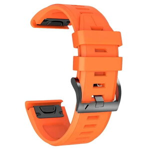 [YOCAHU] QuickFit 22 mm 2�p�b�N�h���ւ��o���h for GARMIN(�K�[�~��) Instinct/Instinct 2 Solar �o���h ���ߋ���� �V���R�� �X�|�[�c �o���h �A�b�v�Ή� Fenix 7/EPIX 2/Fenix 6/Fenix 5/Quatix 6/Forerunner 955 935 945 (Orange