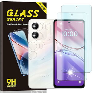 Awubaige For OPPO A5x 2025 �p�� �u���[���C�g�J�b�g �K���X�t�C���� (2������)+�J�����t�B����(2������)�K�C�h�g�t�� For �I�b�| �G�[ �t�@�C�u �G�b�N�X �j�[�Z���g �j�[�e�B�t�@�C�u �p�� �t�B