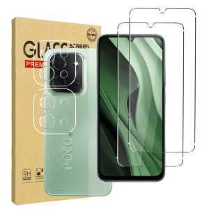 �y2+2���Z�b�g�zFor Xiaomi Poco C85 �K���X�t�B����(2��)+�J�����t�B����(2��) �d�x9H YILLIONS �����K���X ���{���Ɏq�f�ސ� �d�x9H ��U�h�~ �X�N���b�`�h�~ �������� ��U�h�~ �����z�� �C�A�[�� �\