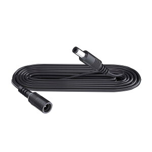 Security-01 1m DC�����P�[�u�� DC/AC�d�������P�[�u�� DC�v���O �����R�[�h LED �e�[�v���C�g �r�f�I �J���� �Ď��J���� �p�̓d���A�_�v�^�[�R�[�h �O�a 5.5mm/���a 2.1mm ��/�u���b�N