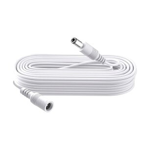 Security-01 3m DC�����P�[�u�� DC/AC�d�������P�[�u�� DC�v���O �����R�[�h LED �e�[�v���C�g �r�f�I �J���� �Ď��J���� �p�̓d���A�_�v�^�[�R�[�h �O�a 5.5mm/���a 2.1mm ��/�z���C�g