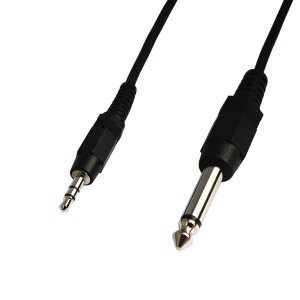 �I�[�f�B�I�ϊ��P�[�u�� 3.5mm �X�e���I�~�j�v���O(�I�X) - 6.3mm ���m�����W���v���O(�I�X) 1m VM-MS3-1m