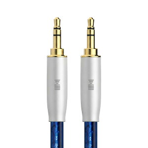 Kaiboer 3.5mm�I�[�f�B�I�P�[�u���y�n�C�G���h�P�������E�⃁�b�L�z AUX �P�[�u�� �I�X-�I�X �����b�L�[�q �m�C�Y�Օ� �����Đ� Hi-Fi���� �w�b�h�z��/DAC/�A���v/�� �z�[���X�e���I�p �ϋv���҂�