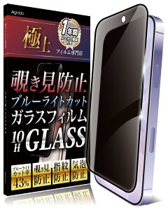 Agrado �`�����h�~ iPhone 17 �p �K���X�t�B���� ��phone17 �ی�t�B���� �S�ʕی� �u���[���C�g�J�b�g �t�B����