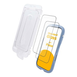 iFace iPhone17/ iPhone17Pro/ iphone16Pro �K���X�t�B���� 2���Z�b�g ��ʕی�t�B���� �N���A (�N���A)