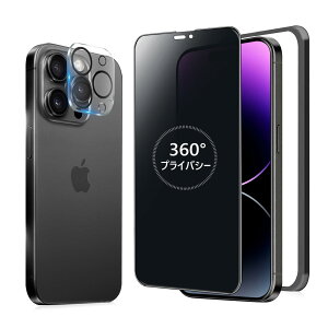 MINIKA 360�x �`�����h�~�t�B���� iPhone 14 Pro max �p�� ���� �K���X�t�B���� �`�����h�~