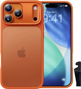�y�ČRMIL�V�K�i�E�w��h�~�zCASEKOO iPhone 17 Pro �p�P�[�X ��phone17pro �P�[�X 6.3 �C���` (�I�����W)