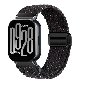 22mm�}�O�l�b�g���҂݃o���h Redmi Watch 5 Active/Redmi Watch 5 Lite/KAKA TK19/HOIBAI/MTDKA R8/SAIKATI IDW25/Samsung/Garmin/Amazfit �Ή� ���f�B�[�X �����Y ���߉\ �ʋC�� �����p�x���g �i�C�������[�v ���X�g�o��