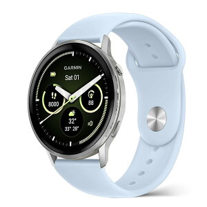 [PinnWaa] 22mm ���v�o���h Garmin Venu 4 45mm/Venu 3 45mm/2/Forerunner 570 47mm/265/255/Vivoactive 4/Active �Ή� �����x���g 22�~�� �K�[�~���p �����x���g �X�}�[�g�E�H�b�`�o���h �V���R���� �X�|�[�c���[�v �X�g