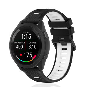 MELEJIA For Garmin Venu 4 41mm / Venu 3S 41mm / 2S / Vivoactive 4S 40mm / Garmin Forerunner 265S / 255S / 255S Music �o���h ���v�o���h 18mm �����x���g �S���r���v�x���g �V���R���� �����o���h �h�� �ʋC�� �_�炩�� �y