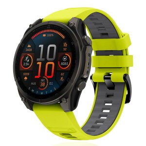 AnnTec For Garmin quatix 8 / Tactix 8 47mm / Garmin Forerunner 970 / Forerunner 965 / Fenix 8 / 7 / E 47mm / Approach S70 47 mm �o���h 22mm Quickfit �o���h �����x���g �ւ��x���g �V���R���� �X�|�[�c�o���h �h�� �_�炩�� ��