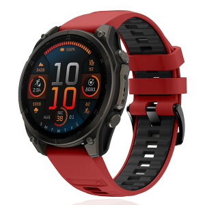 AnnTec For Garmin quatix 8 / Tactix 8 47mm / Garmin Forerunner 970 / Forerunner 965 / Fenix 8 / 7 / E 47mm / Approach S70 47 mm �o���h 22mm Quickfit �o���h �����x���g �ւ��x���g �V���R���� �X�|�[�c�o���h �h�� �_�炩�� ��