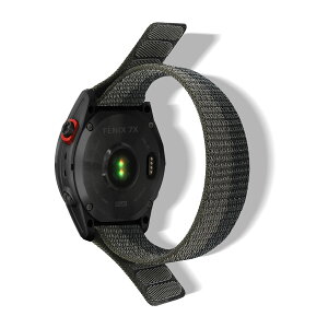[HeeNia] QuickFit 26mm �Ή��o���h Garmin Fenix 8 Pro 51mm/Quatix 8 51mm/Tactix 8 51 mm/Fenix 8 51 mm/Fenix 7X Pro Solar/Instinct 2X�X�|�[�c�x���g �i�C���������x���g�y�� �K�[�~�� Fenix 5x Sapphire�p�o���h (�u���b�N& �O
