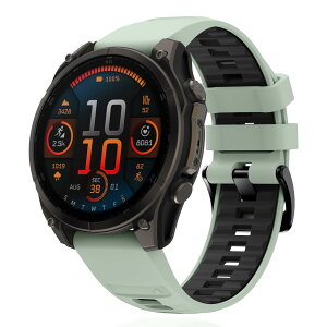 AnnTec For Garmin quatix 8 / Tactix 8 47mm / Garmin Forerunner 970 / Forerunner 965 / Fenix 8 / 7 / E 47mm / Approach S70 47 mm �o���h 22mm Quickfit �o���h �����x���g �ւ��x���g �V���R���� �X�|�[�c�o���h �h�� �_�炩�� ��