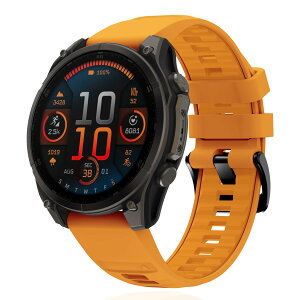 AnnTec For Garmin quatix 8 51mm / Garmin Tactix 8 / Fenix 8 51mm / Instinct 3 Tactical 50mm / Descent Mk3i / tactix 7 AMOLED �o���h 26mm Quickfit �o���h �����x���g �ւ��x���g �V���R���� �X�|�[�c�o���h �h�� �_�炩�� �ʋC
