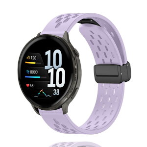 MELEJIA For Garmin Forerunner 70 / 170/ 170 Music / 570 42mm / Garmin Approach J1 43mm / S50 / S44 / S42 / Vivoactive 6 / 5 �����x���g �o���h 20mm �o���h �}�O�l�b�g�N���X�v �V���R���� �����o���h �X�|�[�c �������� �_