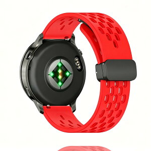 MELEJIA For Garmin Forerunner 70 / 170/ 170 Music / 570 42mm / Garmin Approach J1 43mm / S50 / S44 / S42 / Vivoactive 6 / 5 �����x���g �o���h 20mm �o���h �}�O�l�b�g�N���X�v �V���R���� �����o���h �X�|�[�c �������� �_
