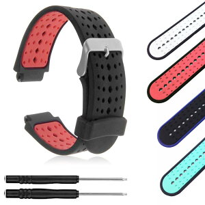 �K�[�~�� GARMIN RUNNER Athlete �x���g Forerunner �V���[�Y�Ή� �����o���h �_�炩���V���R���� �ւ��o���h 235J/220J/230J/235J/620J/630J/735XTJ �����\ �t�B�b�g�l�X�p �݊��X�g���b�v (�l�C�r�[&�u���b�N