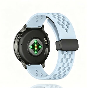 MELEJIA For Garmin Forerunner 70 / 170/ 170 Music / 570 42mm / Garmin Approach J1 43mm / S50 / S44 / S42 / Vivoactive 6 / 5 �����x���g �o���h 20mm �o���h �}�O�l�b�g�N���X�v �V���R���� �����o���h �X�|�[�c �������� �_