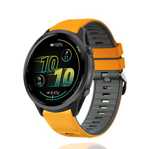 AnnTec For Garmin Venu 4 / 3 45mm / Vivoactive 4 / Venu 2 / Garmin Forerunner 265 / 255 / 255 Music / 570 47mm �o���h 22mm �o���h �����x���g �ւ��x���g �R���p�`�u�� �K�[�~�� �x���g �V���R���� �X�|�[�c�o���h �h��