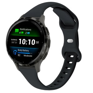 TUCOMO 18mm �X�����V���R���r���v�o���h Garmin Venu 3S / Venu 4 41mm/ Vivoactive 4S / Venu 2S / Vivomove 3S/Forerunner 255s/265S�ɑΉ� ���^�\�t�g�i���[�X�|�[�c���X�g�o���h�X�g���b�v ���f�B�[�X �����Y