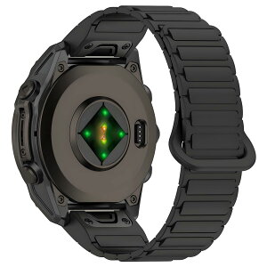 [Tyqzor] for Garmin �o���h 20/22/26mm �}�O�l�b�g�� �V���R���Afor garmin quickfit �}�O�l�b�g �����x���g �_�炩�� �����ȒP �ʋC�� �X�|�[�c �X�g���b�v for Fenix/Approach/Instinct/Descent/Quatix/Epix/Forerunner