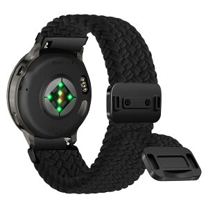 FayToon 20MM �o���h for Garmin Forerunner 70/170/570 ���C�o�b�N�� �i�C�����҂� �u���b�N