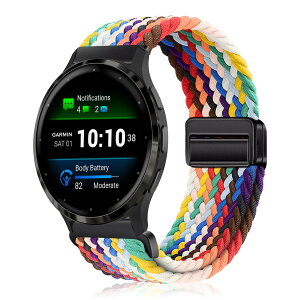 YealRed 18mm �i�C���� �o���h For Garmin Venu 4 41mm ���C�o�b�N�� (���C���{�[)