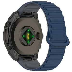 [Tyqzor] for Garmin �o���h 20/22/26mm �}�O�l�b�g�� �V���R���Afor garmin quickfit �}�O�l�b�g �����x���g �_�炩�� �����ȒP �ʋC�� �X�|�[�c �X�g���b�v for Fenix/Approach/Instinct/Descent/Quatix/Epix/Forerunner