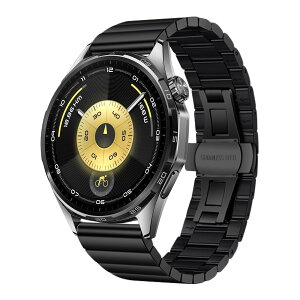 22mm �X�e�����X�X�`�[�����E�H�b�`�o���h Huawei Watch GT 6 Pro/GT 6/GT 5 Pro/GT 5/4/3�i46mm�j �ɑΉ� Amazfit Bip 6/5�AGarmin Venu 4/3/2�AForerunner 255/265 �ɂ��Ή� �����d�グ�ō�����ȃ����Y�p���^���x���g�A