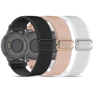 18mm/20mm/22mm�K�[�~���o���h�i�C���� Garmin Venu 2s/ Venu 3S/Vivoactive 4s/Vivomove 3S/venu/venu sq�Ή�,�X�|�[�c�o���h �_�炩�� �X�g���b�v �T�C�Y���߉\ �X�g���b�v Garmin venu 2/ venu 3/ forerunner255/ 255S/ 271S
