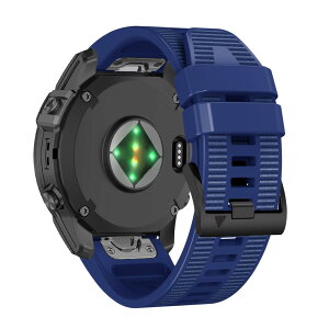 RosMank 26mm Quickfit �E�H�b�`�o���h Garmin Fenix 8 AMOLED 51mm/7X Pro/7X/6X Pro/6X, �V���R���i�C���������p�X�g���b�v Enduro 3/Descent Mk3i/Instinct 2X/Tactix 7/Quatix 7X �Ή�, �u���[