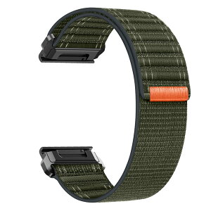 26mm �i�C�����҂݃X�g���b�v �ɓK������K�[�~�� Fenix 8 51mm / 7X / 6X / Enduro 3 �V���[�Y�N�C�b�N�t�B�b�g�����ʋC�����ʃf�U�C�� �}�W�b�N�e�[�v���� �y�ʉ��K�Ή� Garmin Tactix 8 51mm / Instinct 2X