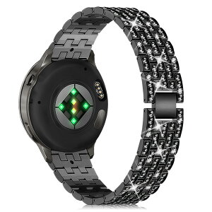 [Niboow] 18mm �o���h For �K�[�~�� Garmin Venu 4/3S 41mm / Forerunner 265S/255S/255S Music �Ή� �X�e�����X �����x���g �l�C �����p �_�C�������h �X�}�[�g�E�H�b�`�o���h Garmin Vivoactive 4S (40 mm)/3S (39 mm) �p [�u