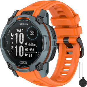�Ή� Garmin Instinct E �V���R���o���h �^�� �\�t�g �h�� �`���[�W�t���[ �y�� �K�[�~���C���X�e�B���N�g E �݊��� �X�|�[�c �j�����p �����ȒP �A�E�g�h�A �K�[�~�� Instinct E 45mm �x���g �I�����W