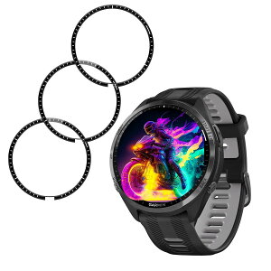 �y3���Z�b�g�z �Ή� Garmin Forerunner 965 �t�B���� �p �K�[�~�� Forerunner 965 �ی�t�B���� PET������