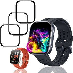 �Ή� Amazfit Bip 6 �t�B���� �p Amazfit Bip6 �ی�t�B���� PET������ �Y�f�@�� ���{���f��