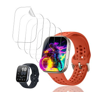 �y5���Z�b�g�z �Ή� Amazfit Bip 6 �t�B���� �yFAMROLLS�z �Ή� AmazfitBip6 �ی�t�B����