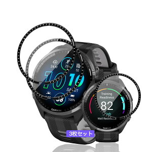 �p Garmin Forerunner 965 �t�B���� PET������ �Y�f�@�� 3D�Ȗ� �y3���Z�b�g ��U�h�~�z �p �K�[�~�� Forerunner 965 �K���X�t�B���� �����ߗ� �����^ �p garmin 965 �t�� �ی�t�B���� �ϏՌ� �S�ʕی� ����