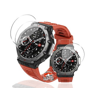 �p Amazfit T-Rex 3 �K���X�t�B���� �ی�t�B���� ���Y���Ɏq �p Amazfit T-Rex 3 �X�}�[�g�E�H�b�` �t�B���� �����ߗ�