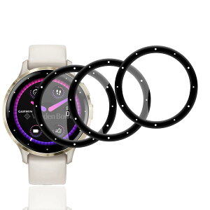 �p Garmin Venu 3S �t�B���� 3�� �K�[�~�� Venu 3S �ی�t�B���� PET������ �Y�f�@�� 3D�Ȗ� �J�o�[